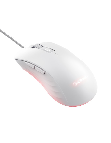 Trust GXT924W YBAR+ mouse Gaming Mano destra USB tipo A Ottico 25600 DPI