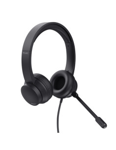 Trust HS-201 Auricolare Cablato A Padiglione Ufficio USB tipo A Nero 2