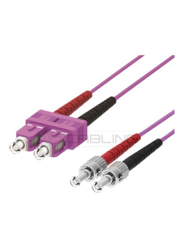 PATCH 2FO OM4 LCD/2ST VIOLA 5M