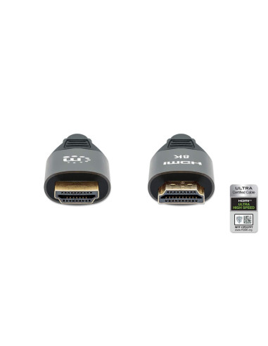 Manhattan 355933 cavo HDMI 1 m HDMI tipo A (Standard) Nero