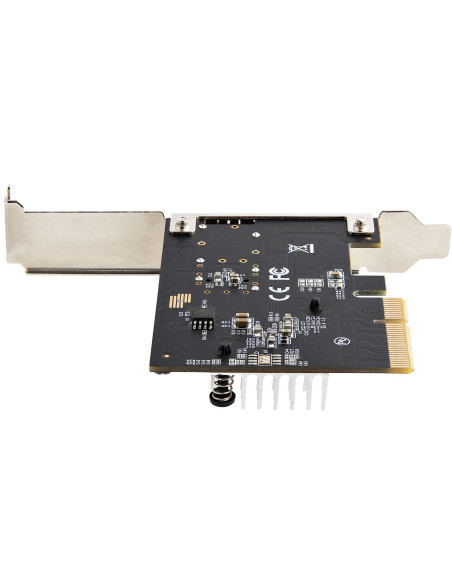StarTech.com Scheda di Rete PCIe SFP+ 10G - Adattatore Ethernet con Porta SFP+, NIC PCIe Fibra Ottica 10Gigabit - SFP+ Aperto pe