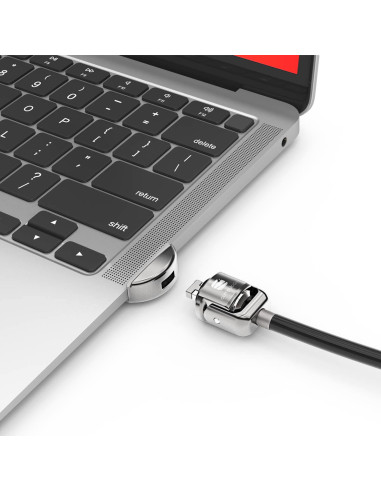 Compulocks MACBOOK AIR T-SLOT LEDGE LOCK ADAPTER WITH KEYED CABLE LOCK Sicurezza antivirus
