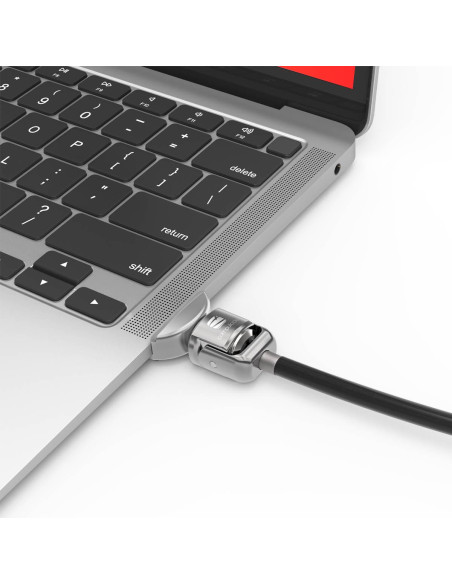 Compulocks MACBOOK AIR T-SLOT LEDGE LOCK ADAPTER WITH KEYED CABLE LOCK Sicurezza antivirus