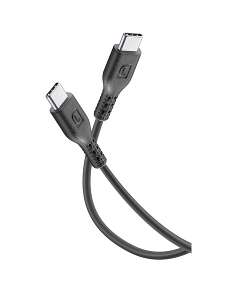 Cellularline Power Cable 120cm - USB-C to USB-C Cavo USB-C to USB-C per ricarica e trasferimento dati
