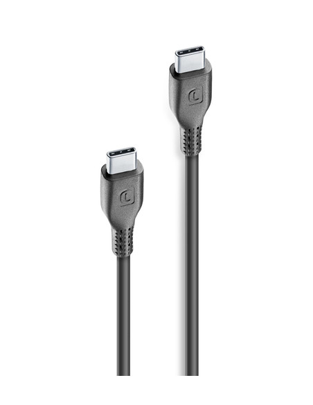 Cellularline Power Cable 120cm - USB-C to USB-C Cavo USB-C to USB-C per ricarica e trasferimento dati