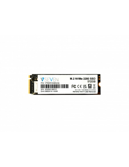 V7 V7SSD512GBNV3E drives allo stato solido 512 GB M.2 Serial ATA III NVMe 3D TLC