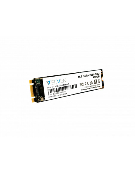 V7 V7SSD480GBM2SE drives allo stato solido 480 GB M.2 Serial ATA III 3D TLC