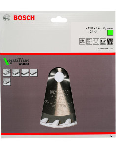Bosch 2608640612 lama circolare 19 cm 1 pz 2