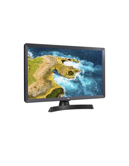 LG HD 24TQ510S-PZ TV 59,9 cm (23.6") Smart TV Wi-Fi Nero, Grigio 250 cd/m²