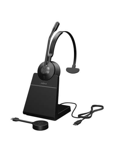 Jabra 9553-435-111 cuffia e auricolare Wireless A Padiglione Ufficio Bluetooth Base di ricarica Nero