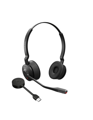 Jabra ENGAGE 55 UC STEREO Auricolare Wireless A Padiglione Ufficio Nero