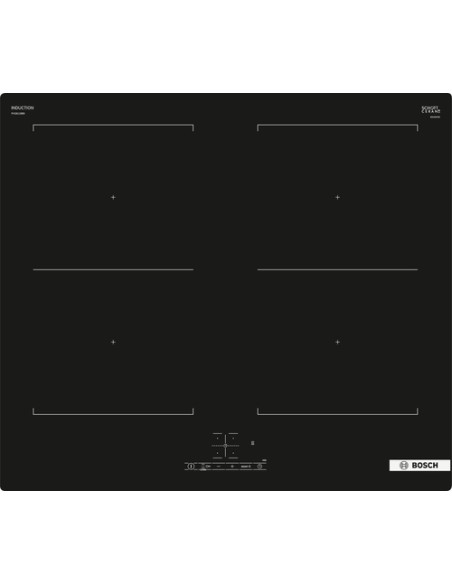 Bosch Serie 4 PVQ611BB6E Piano cottura a induzione 60 cm Nero, senza profili