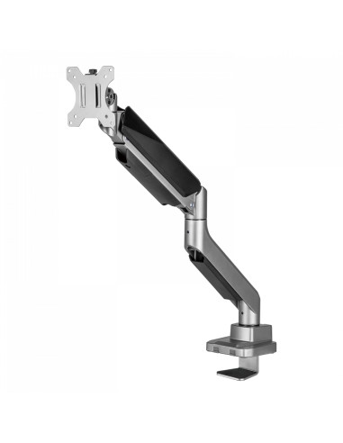 V7 DM1HDS Supporti a parete per TV 124,5 cm (49") Scrivania Nero, Argento