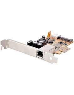StarTech.com Scheda di rete PCI Express x1 a 1 porta, Scheda Ethernet PCIe con RJ45, Interfaccia di rete da 2.5 Gb NIC PoE 802.3