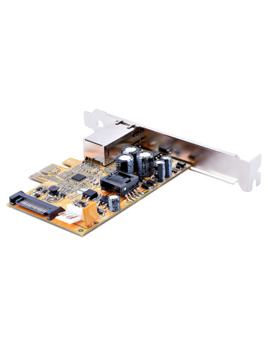 StarTech.com Scheda di rete PCI Express x1 a 1 porta, Scheda Ethernet PCIe con RJ45, Interfaccia di rete da 2.5 Gb NIC PoE 802.3