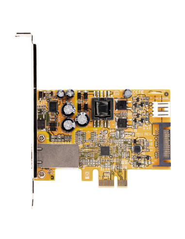 StarTech.com Scheda di rete PCI Express x1 a 1 porta, Scheda Ethernet PCIe con RJ45, Interfaccia di rete da 2.5 Gb NIC PoE 802.3