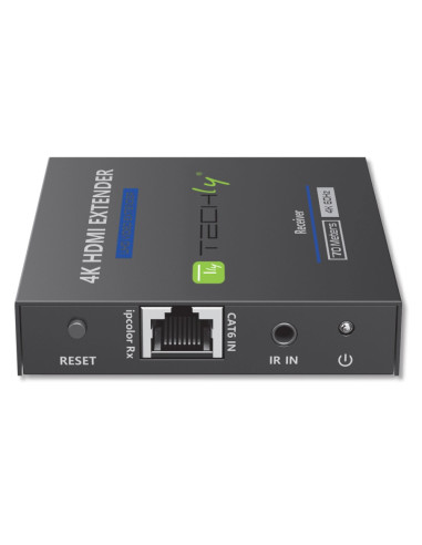 Techly IDATA EXT-565 moltiplicatore AV Trasmettitore e ricevitore AV Nero