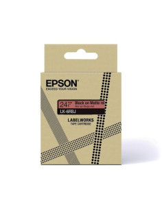 Epson C53S672072 etichetta per stampante Nero, Rosso