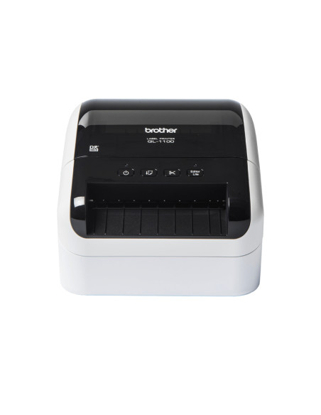 Brother QL-1100C stampante per etichette (CD) Termica diretta 300 x 300 DPI 110 mm/s Cablato