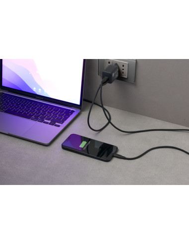 Cellularline MULTIPOWER MICRO 45W Caricabatterie da rete veloce ultracompatto 2 porte, 45W
