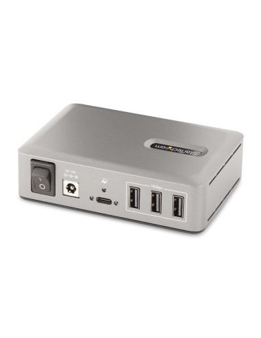 StarTech.com Hub USB-C 3.0 a 10 Porte - 8x USB-A + 2x USB-C - Autoalimentato con Alimentatore da 65W - Hub USB 3.1 10Gbps - Mult