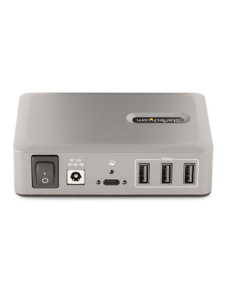 StarTech.com Hub USB-C 3.0 a 10 Porte - 8x USB-A + 2x USB-C - Autoalimentato con Alimentatore da 65W - Hub USB 3.1 10Gbps - Mult