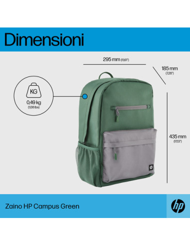 HP Zaino Campus Green