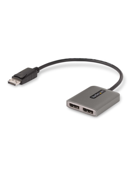 StarTech.com Hub MST DisplayPort a 2 Porte - Adattatore Multi-Monitor DP 1.4 a 2x DP 5K 60Hz - Sdoppiatore\Splitter Video Displa