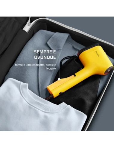 Rowenta Pure Pop DR2026 Vapore per indumenti portatile Giallo
