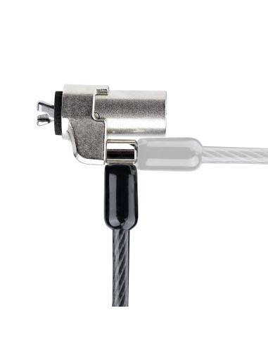 StarTech.com NBLWK-LAPTOP-LOCK cavo di sicurezza Nero, Argento 2 m