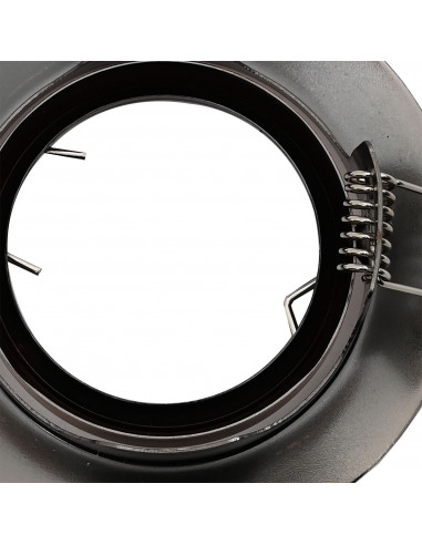 Lampade Set di 6 Rame 9 cm Lampade a Soffitto Incassate Rotonde