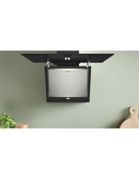 Bosch Serie 2 DWK65DK60 Cappa a parete 60 cm Vetro nero Classe A