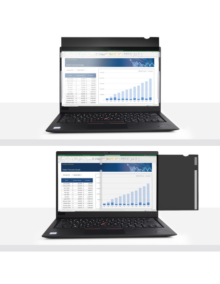 StarTech.com Filtro privacy per laptop da 17.3" 16:9, Pellicola protettiva antiriflesso con riduzione della luce blu del 51%, Pr