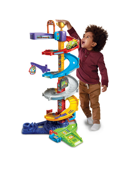 VTech Vroom Vroom Go - Mega Circuito 2 in 1