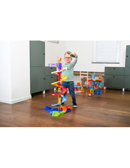 VTech Vroom Vroom Go - Mega Circuito 2 in 1