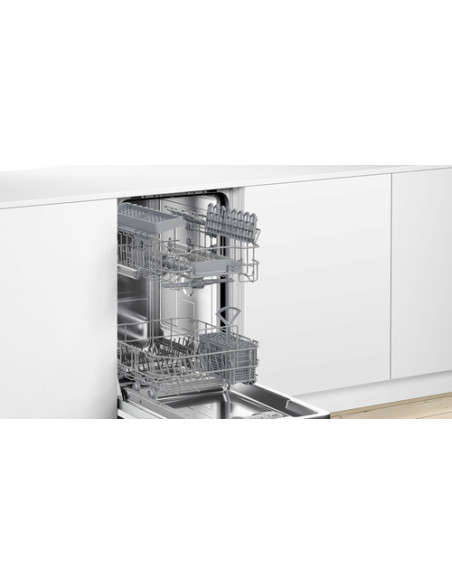 Bosch Serie 2 SPV2HKX42E Lavastoviglie da incasso a scomparsa totale 45 cm Classe E
