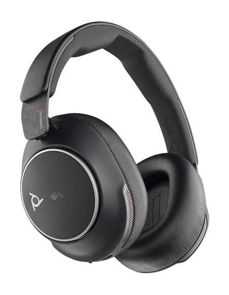 POLY Cuffie Voyager Surround 80 UC con connettore USB-C certificate per Microsoft Teams + adattatore USB-C/A