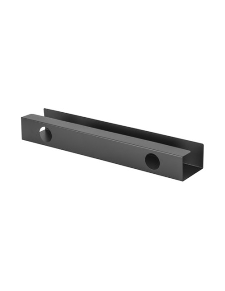 Equip 650863 organizer per cavi Scrivania Pannello passacavi Nero 1 pz