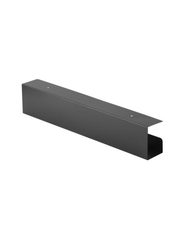 Equip 650863 organizer per cavi Scrivania Pannello passacavi Nero 1 pz