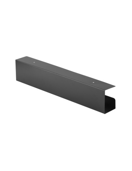 Equip 650863 organizer per cavi Scrivania Pannello passacavi Nero 1 pz