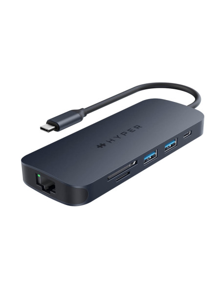 Targus HD4004GL replicatore di porte e docking station per laptop USB tipo-C Blu