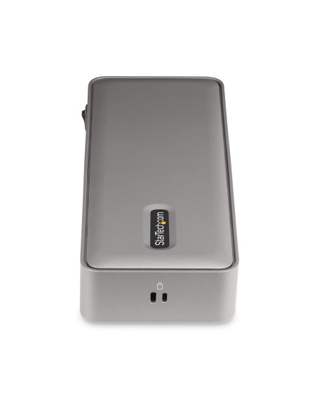 StarTech.com KVM Docking Station USB-C per due laptop, docking station DisplayPort a doppio monitor 4K 60 Hz, hub USB a 5 porte,