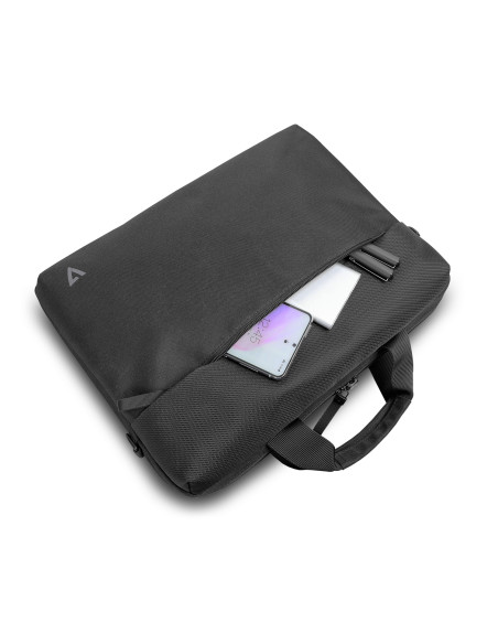 V7 CTP16-ECO2 borsa per laptop 39,6 cm (15.6") Valigetta ventiquattrore Nero