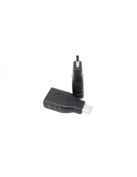 ADATTATORE TYPE C-USB3.0 M/F BK ADJ