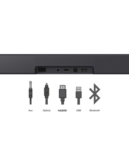 TCL S Soundbar S45H 2.0 canali, Dolby Atmos, supporto HDMI eARC, Bluetooth, 100W