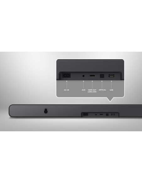TCL S Soundbar S45H 2.0 canali, Dolby Atmos, supporto HDMI eARC, Bluetooth, 100W