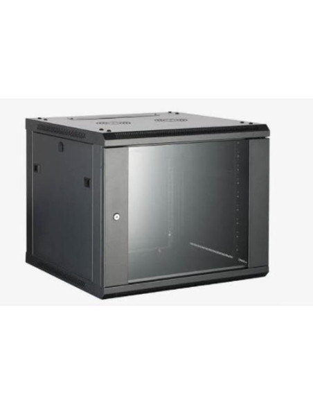 RACK HIKVISION 6U, 600*450*368mm Load bearing: 40kg (Fan and shelf need to order separately) ASSEMBLATO - DS-XS6406-S/B Fully