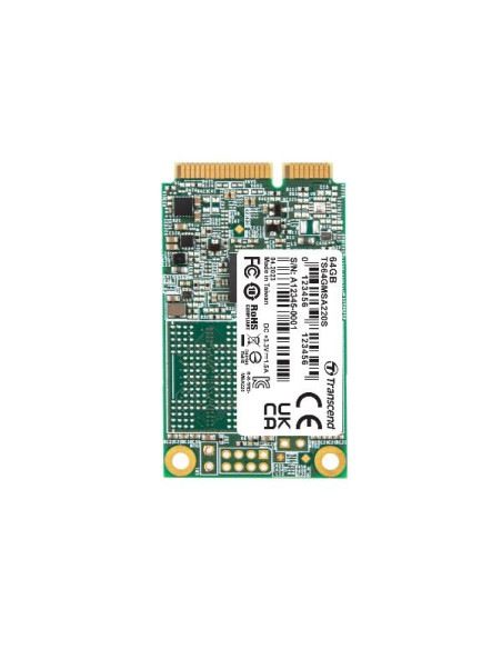 64GB, MSATA SSD, SATA3, 3D NAND