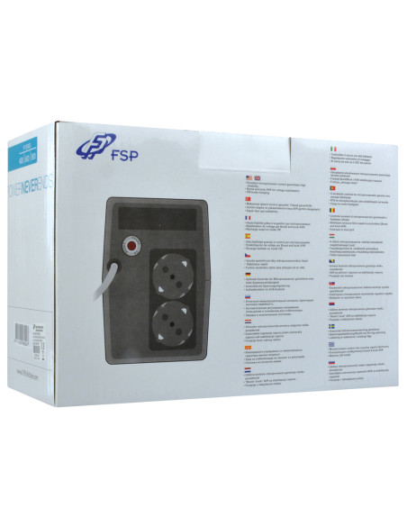 FSP FP 800 gruppo di continuità (UPS) 0,8 kVA 480 W 2 presa(e) AC