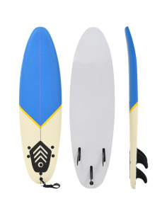 Tavola da Surf 170 cm Blu e Crema
